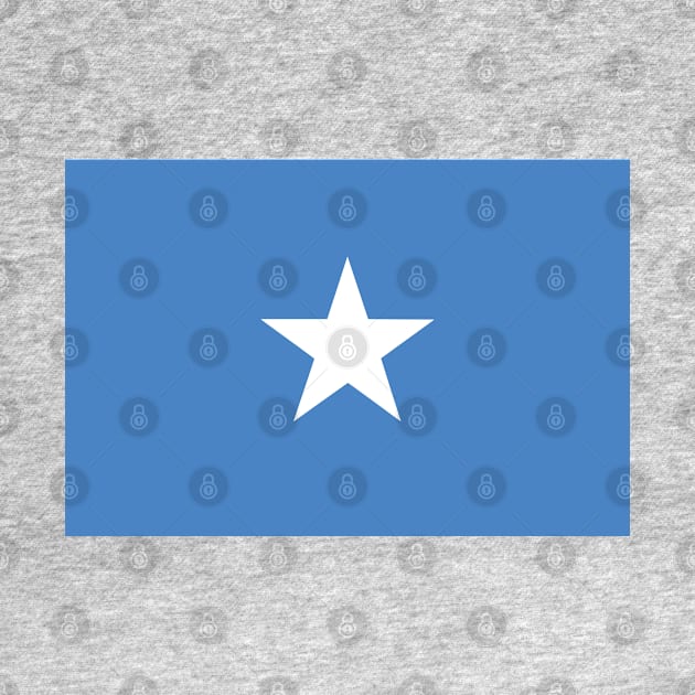 Flag of Somalia by DiegoCarvalho